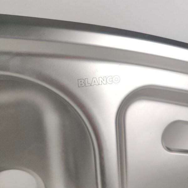 Lava-louça de Canto Blanco Tipo 9 E em Aço Inoxidável com Escorredor Reversível