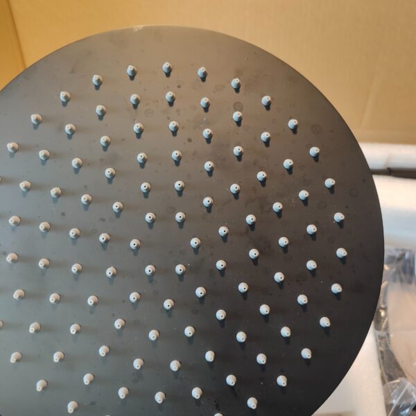 Coluna de de Duche Preta Ibergrif M17004B com Rociador e Alcachofa