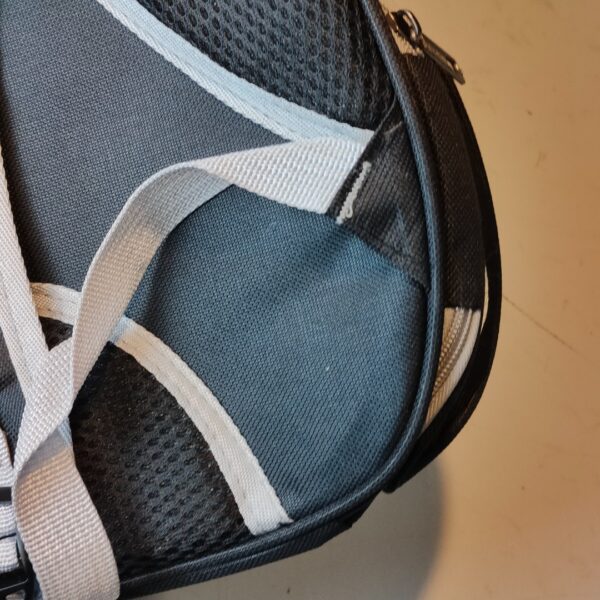 Mochila Cápsula Espacial para Animais Sipobuy Resistente Ao Calor e Transpirável Transparente Preto