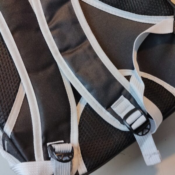 Mochila Cápsula Espacial para Animais Sipobuy Resistente Ao Calor e Transpirável Transparente Preto