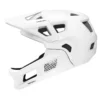(54-61cm) Capacete BTT Cairbull Full Face Protetor Queixo Removível - Branco