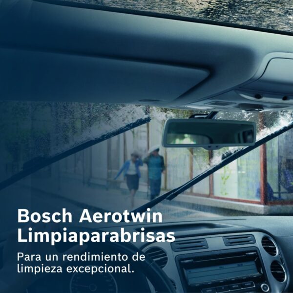 Escovas Limpa Para-brisas Bosch Aerotwin A863S 65 cm/45 cm com Adaptador Premontado