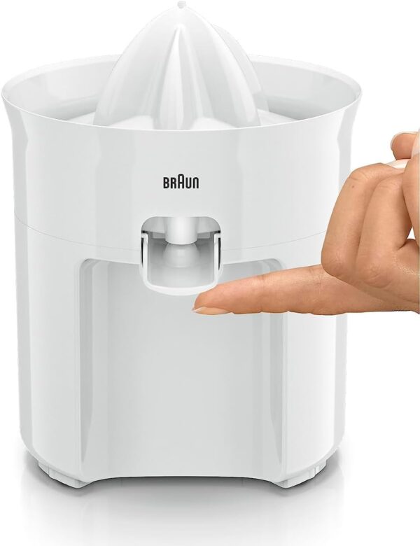 Espremedor de Citrinos Braun CJ3050 TributeCollection 60W Anti-gotejamento - Branco