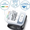 Monitor de Pressão Arterial de Pulso Beurer BC 28 com Classificação de Cor Dos Resultados