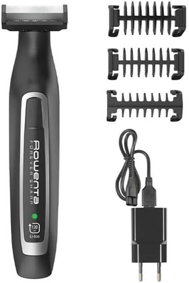 Aparador Barba Rowenta Forever Sharp TN6000F4 Lâminas Aço Inoxidável Recarga Não Necessária