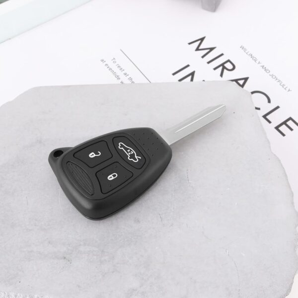 Llavero Remoto VGOL 1 de 3 Botões 433 MHz KOBDT04 A para Jeep Grand Cherokee 2005-2007