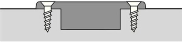 Dobradiça Gran Angular Sensys 8657i Patrón de Taladros TH 52 X 5,5 mm para Atornillar