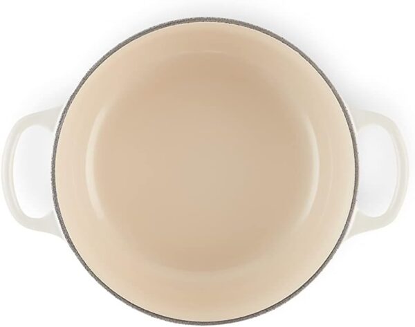Cocotte Redonda Le Creuset Ferro Fundido 20 cm 2,4 L Meringue