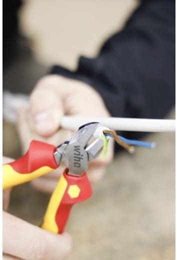 Alicates de Corte Diagonal Wiha Professional Electric com DynamicJoint