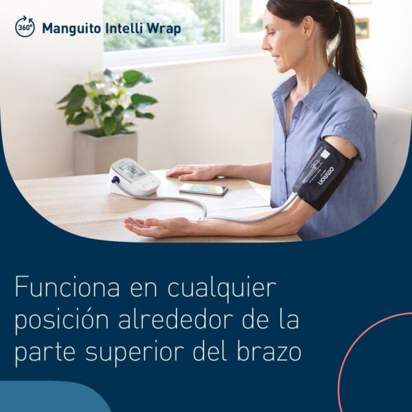 Monitor de Pressão Arterial de Braço OMRON X4 Smart com App para iOS e Android