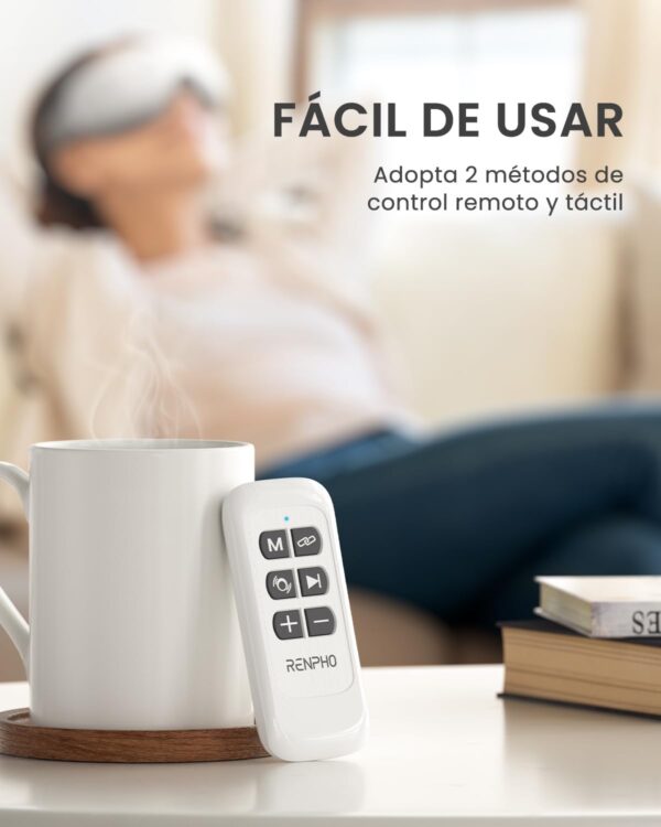 Massajador Ocular RENPHO Eyeris 1 com Calor e Música Bluetooth