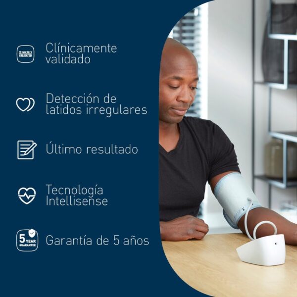 Medidor Automático de Pressão Arterial OMRON X2 Basic com Detecção de Arritmias 22-32 cm