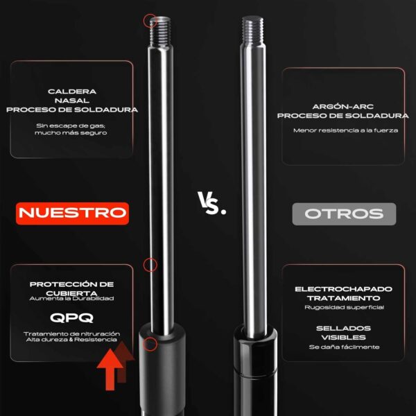 Amortecedores de Porta Traseira Frankberg 2x para A4 8EC B7 e Exeo 3R2 Limousine