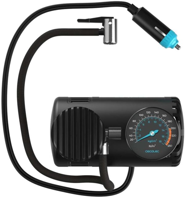 Compresor de Ar Cecotec Hinchador Elétrico 12 V CecoRaptor Perfect Pump
