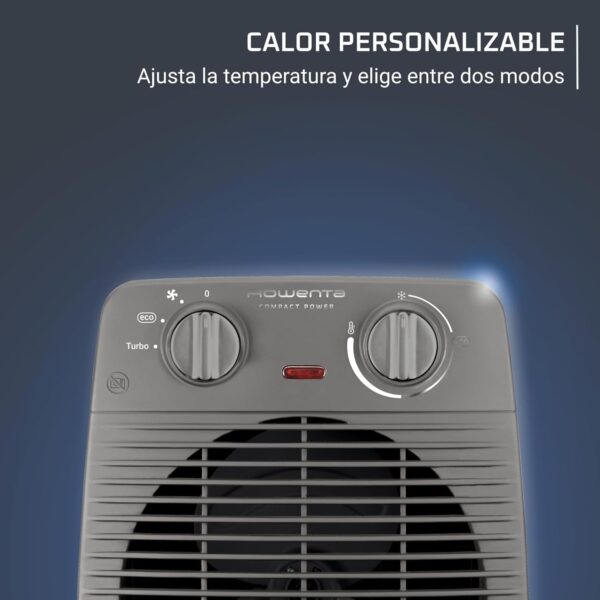 Mini Radiador Rowenta Compact Power SO2212F0 2000 W Modo Eco Design Compacto