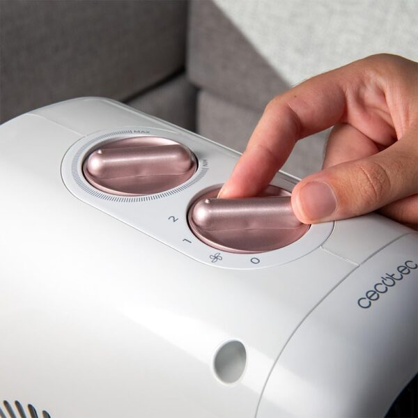 Aquecedor Cerâmico de Mesa Cecotec ReadyWarm 600 Lagoon 2000 W 3 Modos Termostato Compacto