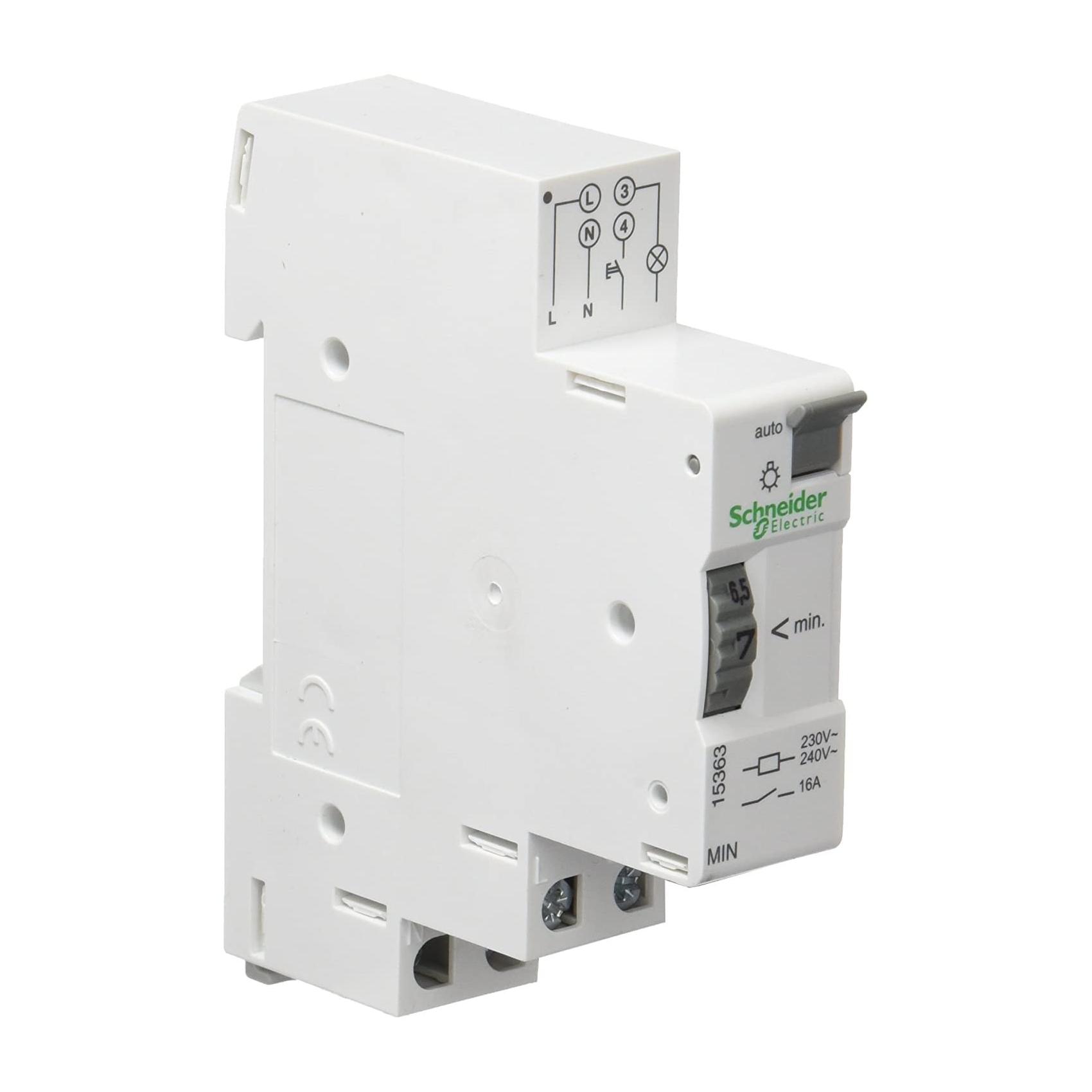 Temporizador Eletromecânico Schneider Electric Acti 9 Minutero MIN 1 A 7 Minutos