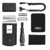 Máquina de Barbear Elétrica Wahl Travel Shaver Sem Fios Recarregável Compacta e Portátil