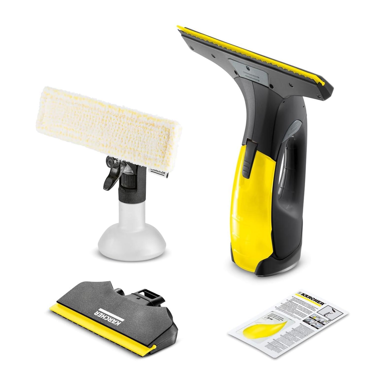 Limpadora de Vidros Karcher WV 2 Black Edition Depósito 100 Ml Autonomia 35 Min