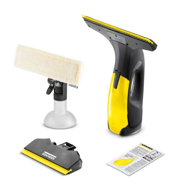 Limpiadora de Vidros Karcher WV 2 Black Edition Depósito 100 Ml Autonomia 35 Min