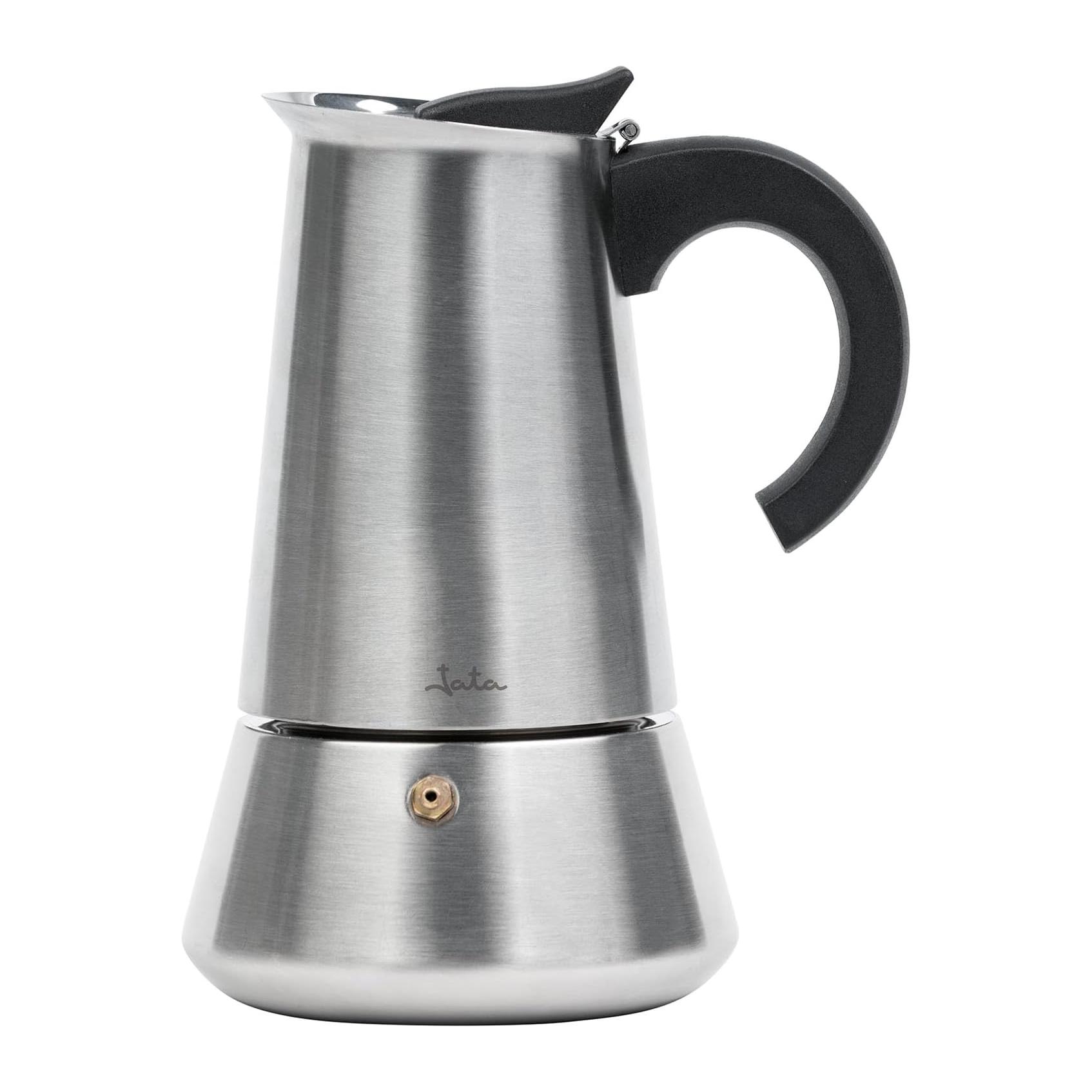 Cafeteira Italiana Indução Jata CAX112 12 Chávenas Aço Inoxidável