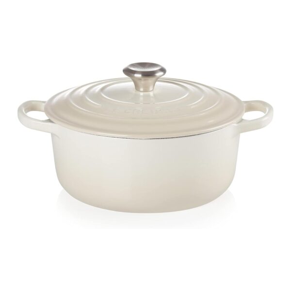 Cocotte Redonda Le Creuset Ferro Fundido 20 cm 2,4 L Meringue