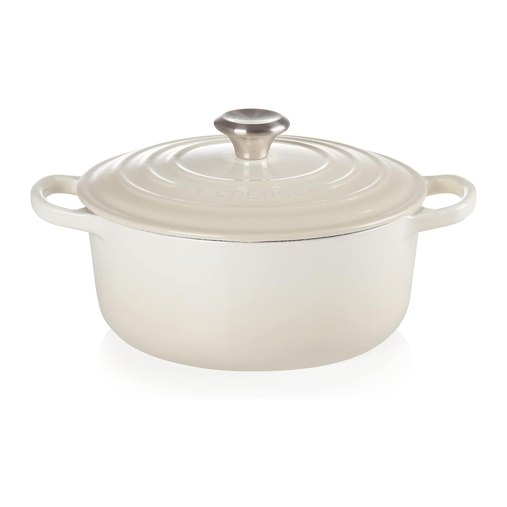 Cocotte Redonda Le Creuset Ferro Fundido 20 cm 2,4 L Meringue