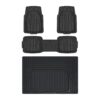 Conjunto de Tapetes Universais PVC Impermeáveis Amazon Basics para Carro e SUV
