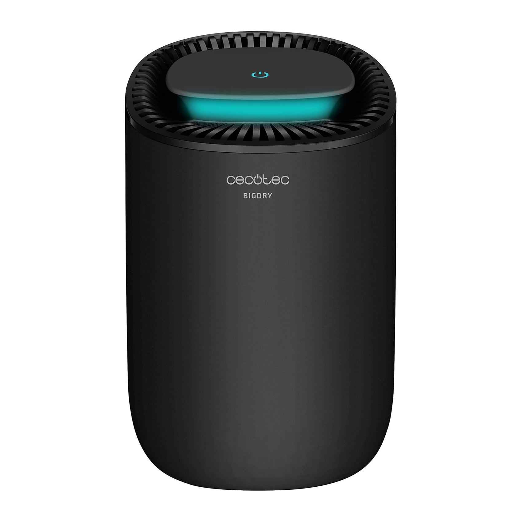 Desumidificador Elétrico Cecotec BigDry 2000 Light Black 23 W Silencioso 300 ml/dia Depósito 0,6 L