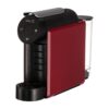 Cafeteira Delta Q Mini Qool para Cápsulas Compacta Versátil Minimalista Cor Vermelha