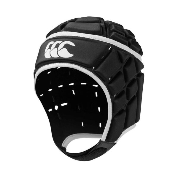 (M) Protetor de Cabeça Unissexo Rugby Canterbury Core Acolchoado com Cinta de Queixo
