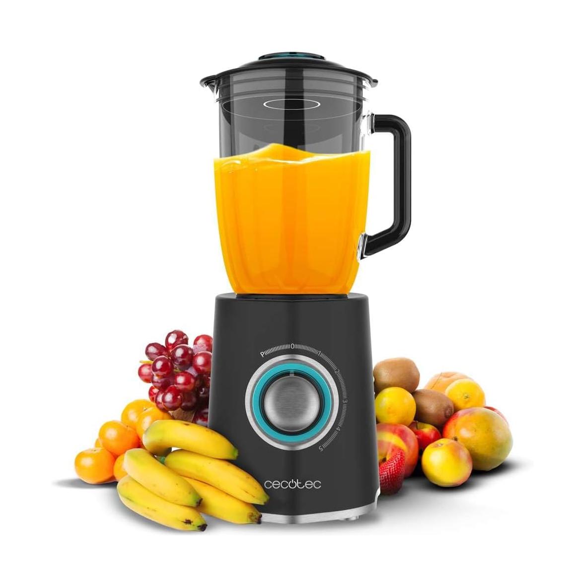 Liquidificadora Cecotec Power Black Titanium 2000MAX 2000 W Aço Inoxidável 1,5 L