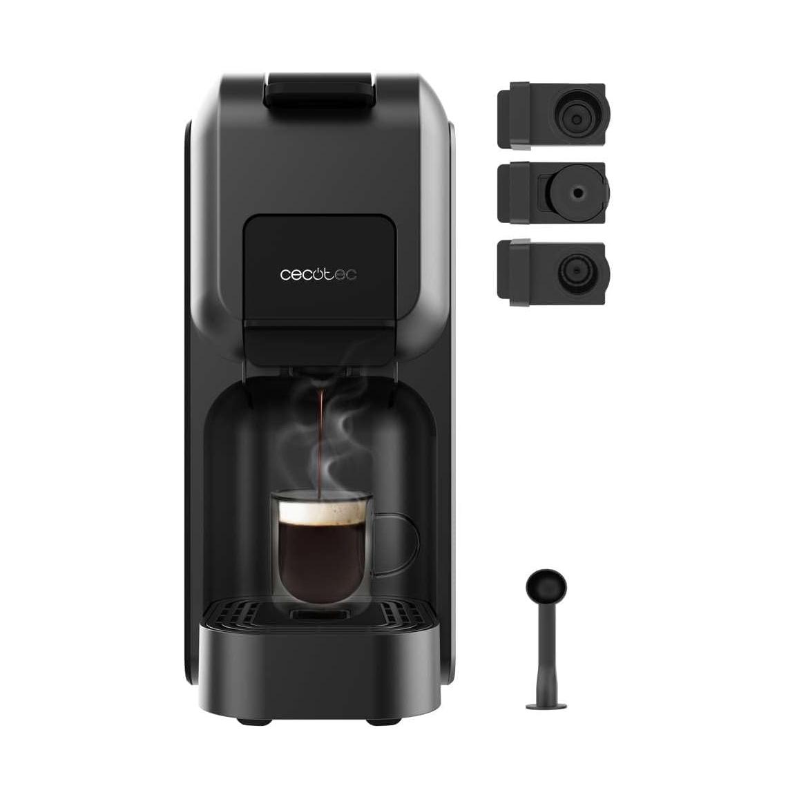 Máquina de Café Cecotec Compatível com Nespresso Dolce Gusto e K-fee