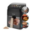 Air Fryer 4,5L Cecotec Cecofry&Grill Smokin 4500 1900 W com Resistencia Dupla e Ahumador