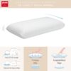 (70x35 cm) Almofada Pikolin Viscoelástica Hotel Home Hipoalergénica Firme para Dormir de Lado