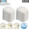 (M 40-50cm) 12 Fraldas Descartáveis Croci Dog Antiolor para Cães Machos