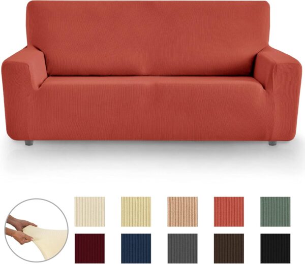 Capa de Sofá Laranja, 2 Lugares