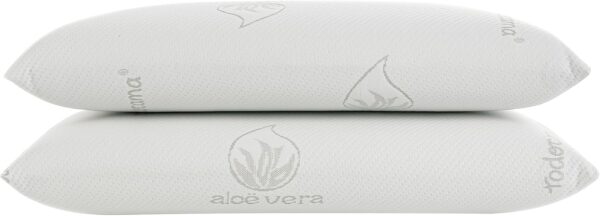Almofada Viscoelástica Aloe Vera Todocama (Pack de 2 Unidades - 70 cm)