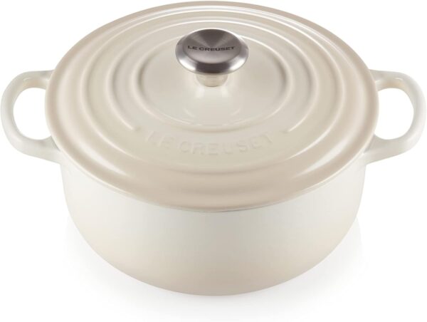 Cocotte Redonda Le Creuset Ferro Fundido 20 cm 2,4 L Meringue