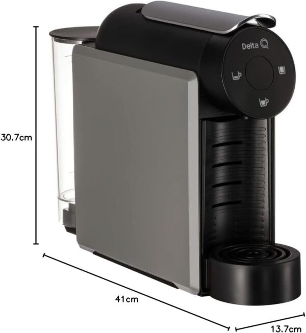 Máquina para Cápsulas Delta Q Mini Qool Cinzenta