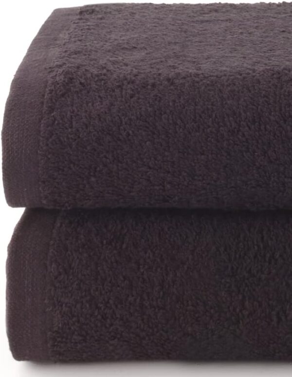 (100x50 cm) 2 Toalhas de Mãos Top Towel Em Algodão 100% 400 g/m2