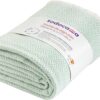(180x240 cm) Manta de Algodão Extra Suave Verde Mint Todocama