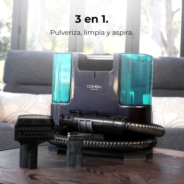 Aspirador para Estofos Cecotec Conga Popstar 3000 CarpetClean 400 W 2 Depósitos