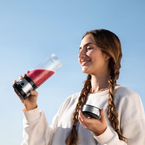 Liquidificadora Portátil Cecotec WanderlustMix USB 126 W Vaso 400ml 4 Lâminas