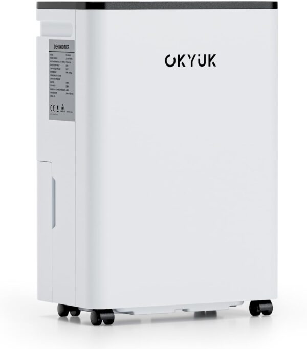 Desumidificador 12 L Branco com Indicador Digital de Humidade (PARA REPARAÇÃO)