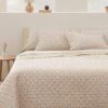 (250x270cm) Colcha Boutí Burrito Blanco com 2 Fronhas (50x70cm) Design 182 Multicolor