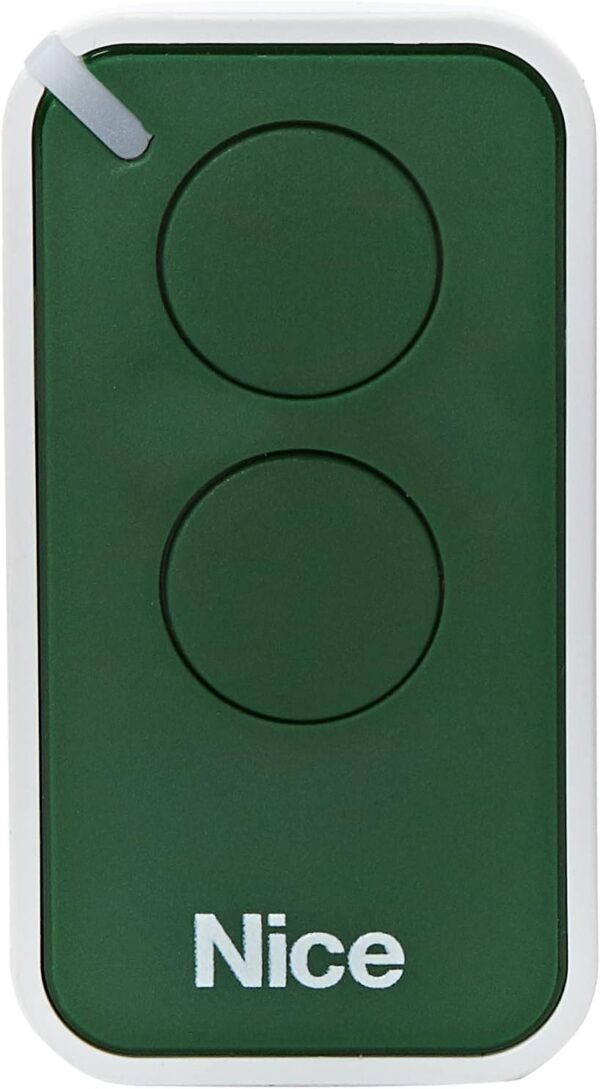 Transmissor Nice Era Inti 2 Canais 433,92 MHz Verde