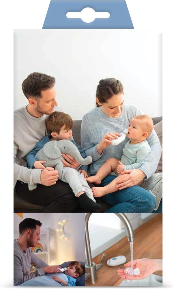 Aspirador Nasal Braun BNA100 Elétrico 2 Sucções para Bebés Neveborn Crianças