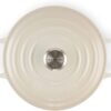 Cocotte Redonda Le Creuset Ferro Fundido 20 cm 2,4 L Meringue