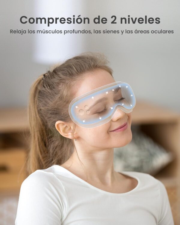 Massajador Ocular RENPHO Eyeris 1 com Calor e Música Bluetooth